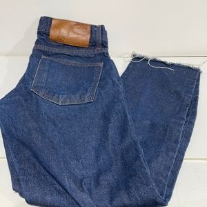 Naked & Famous Button Fly Distressed Jeans 30x27